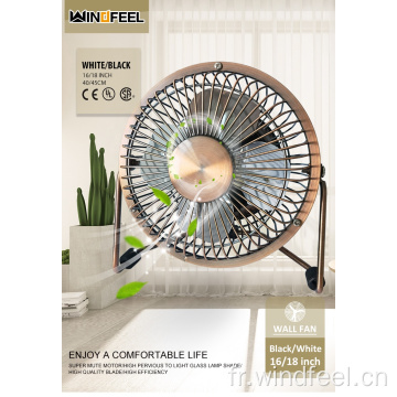 Mini ventilateur portable de bureau alimenté par USB